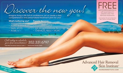 Advanced Hair & Skin advertisement — Gator Country