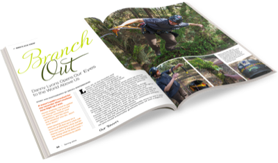 Our Town Gainesville Spring 2014 — Branch editorial spread